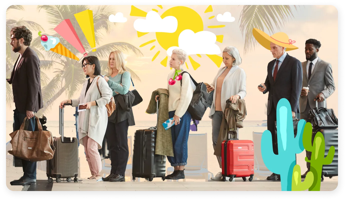 passengers skip the line